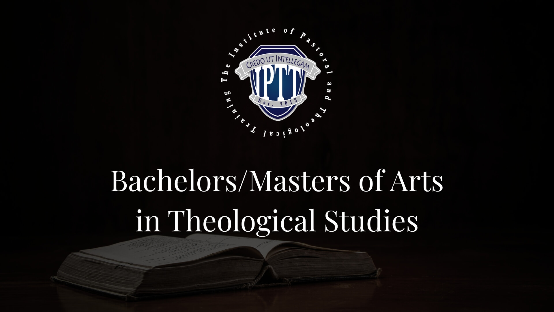Bachelors-Masters of Arts in Theological Studies